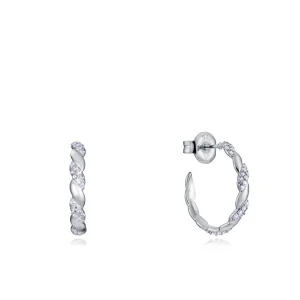 Pend Plata De Ley Baño Rodio Circ Sra Jewels