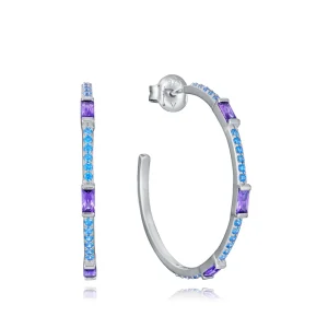 Pend Plata De Ley Baño Rodio Circ Sra Jewels