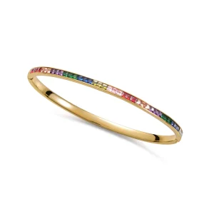 Puls Acero Dorado Circonitas Color Sra. Fn