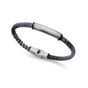 Puls Acero Cordon Grises Placa Sr Fn