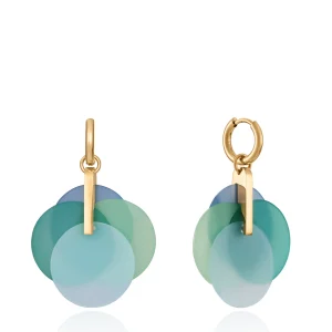 Pend Acero Ip Dorado Y Resina Sra Fn