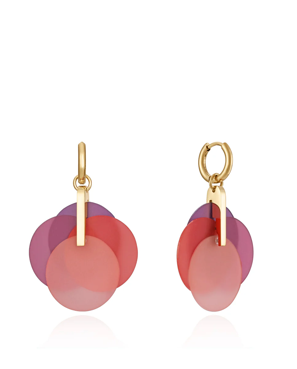 Pend Acero Ip Dorado Y Resina Sra Fn