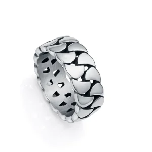 Anillo Acero Trenzado Sr Fn