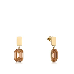 Pend Acero Ip Dorado Cris Sra Fn