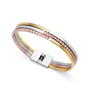 Puls Acero E Ip Rosa Y Dorado Sra Fn