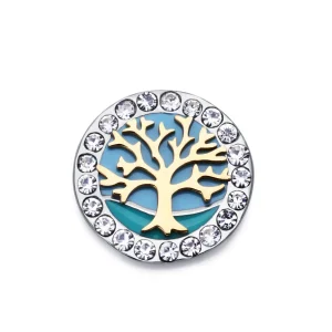 Motivo Acero E Ip Dorado Arbol Circ Sra Fn