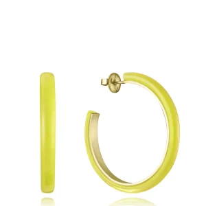 Pend Acero Ip Acrilico Amarillo Sra Fn