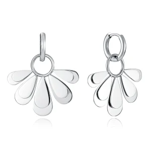 Pend Acero Flor Sra Fn