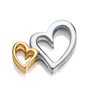 Motivo Acero Corazones  Bitono Sra Fn