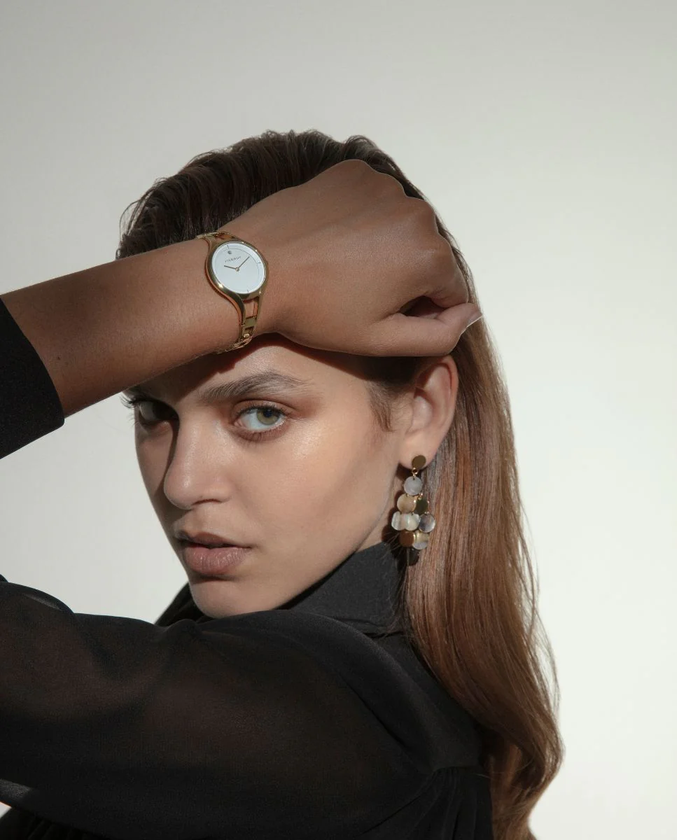 Pend Acero Ip Dorado Y Madreperla Sra Fashion - Imagen 3