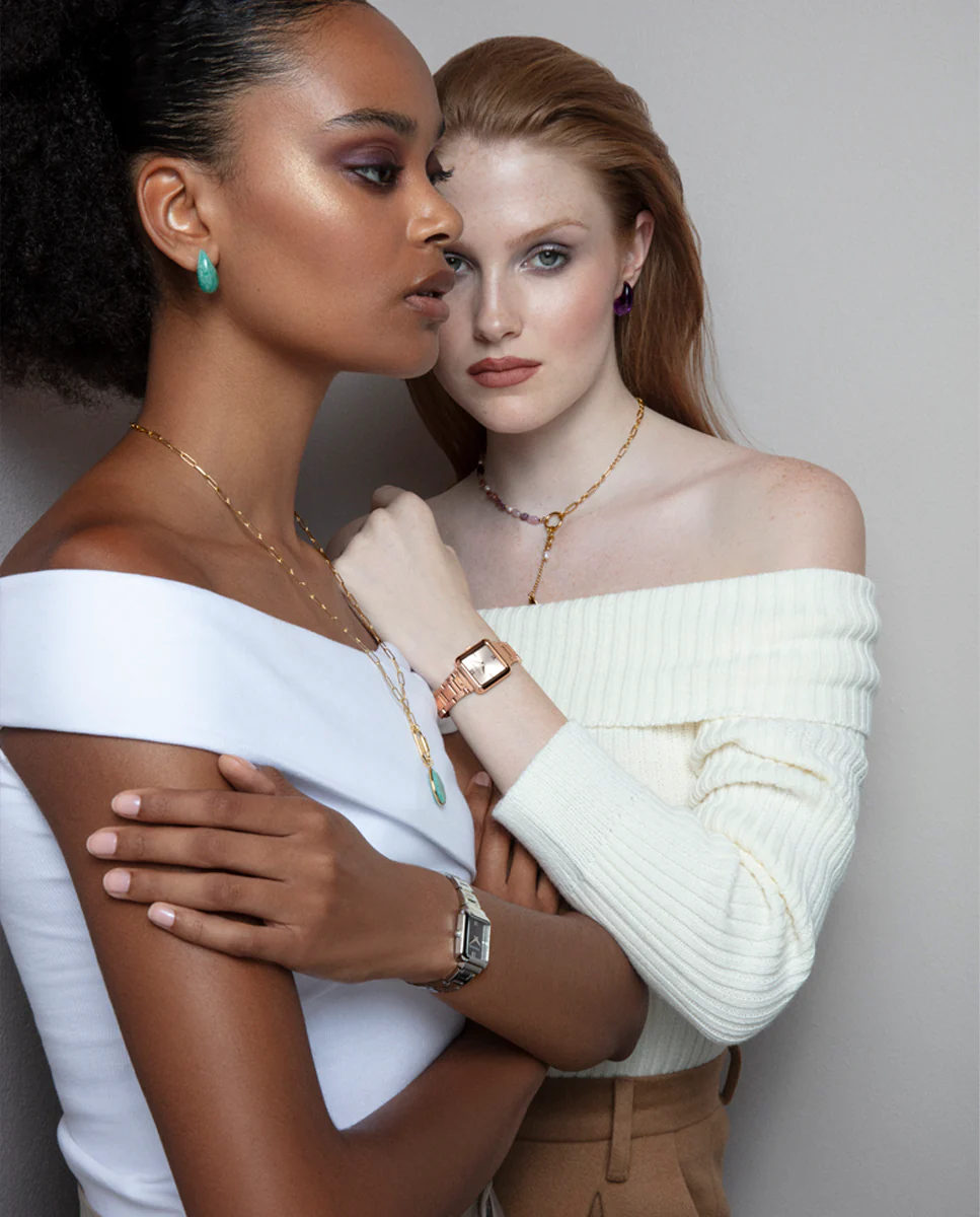 Pend Acero Ip Dorado Piedra Nat Sra Fashion - Imagen 3