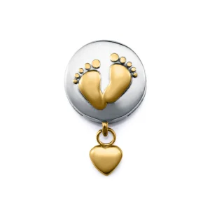 Motivo Acero E Ip Dorado Pies Sra Fn