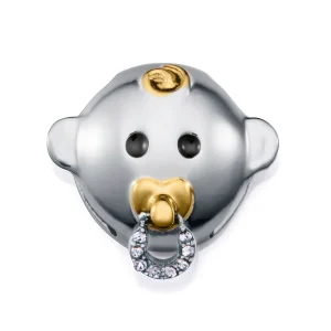 Motivo Acero E Ip Dorado Circ Bebe Sra Fn