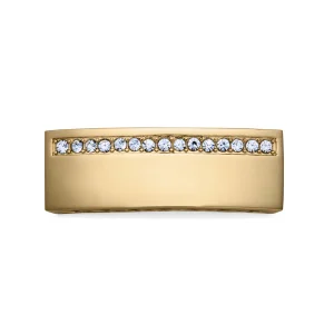 Motivo Acero Ip Dorado Circ Placa Sra Fn