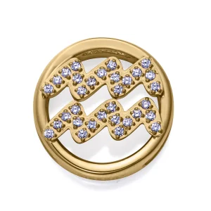 Motivo Acero Ip Dorado Circ Acuario Sra Fn