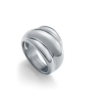 Anillo Acero Volumen Sra Fashion