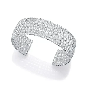 Puls Acero Chapado Plata Ancha Sra Fashion