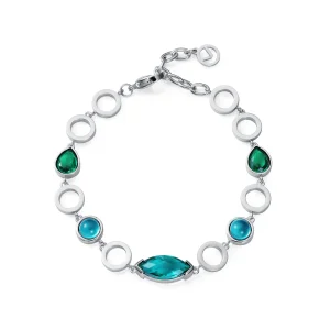 Puls Acero Chapado Plata Crist Sra Fashion