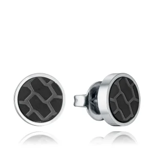 Pend Acero E Ip Negro Sr Fashion