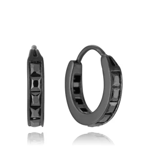 Pend Acero Ip Negro Criolla Circ Sr Fashion