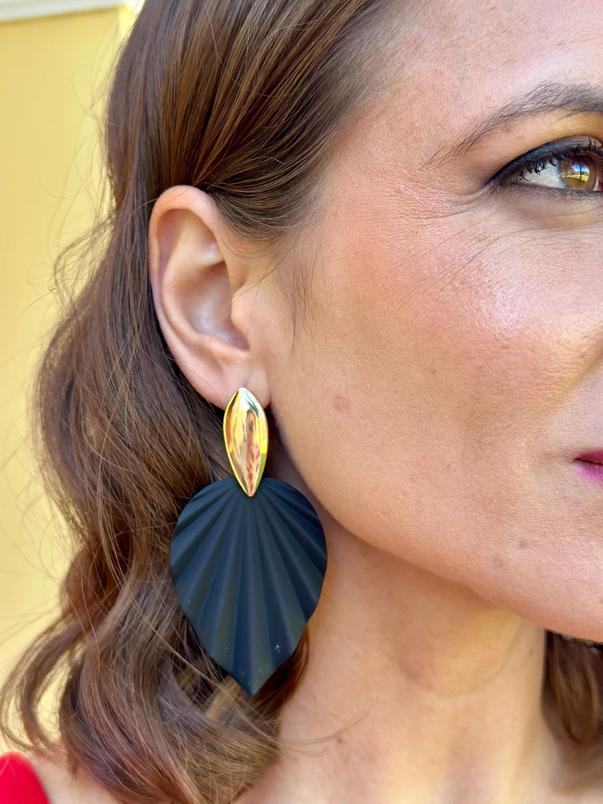 Pendientes Brisa Negro - Imagen 2