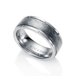 Anillo Acero Bicolor Sr Fashion