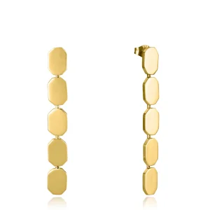 Pend Acero Ip Dorado Placas  Sra Fn