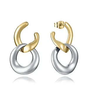 Pend Acero E Ip Dorado Sra Fashion