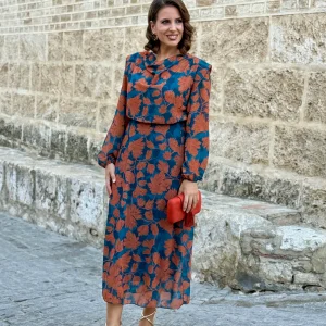 Vestido Mía Naranja