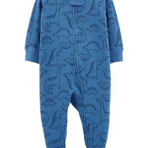 Enterito CARTERS Dinosaur Zip-Up Cotton Sleep & Play