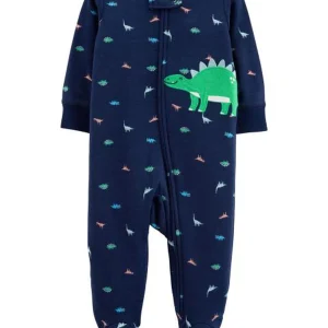 Enterito CARTERS Dinosaur Zip-Up Cotton Sleep & Play