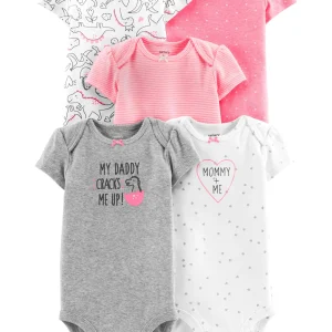 Pack de Bodys CARTERS 5-Pack Dinosaur Original Bodysuits