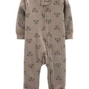 Enterito CARTERS Koala Zip-Up Thermal Sleep & Play