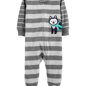 Enterito CARTERS Husky Zip-Up Fleece Sleep & Play - Micropolar