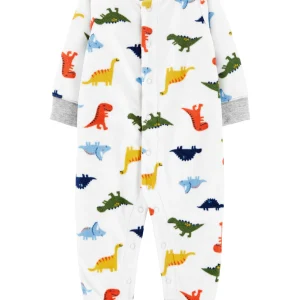 Enterito CARTERS Dinosaurs Snap-Up Fleece Sleep & Play - Micropolar