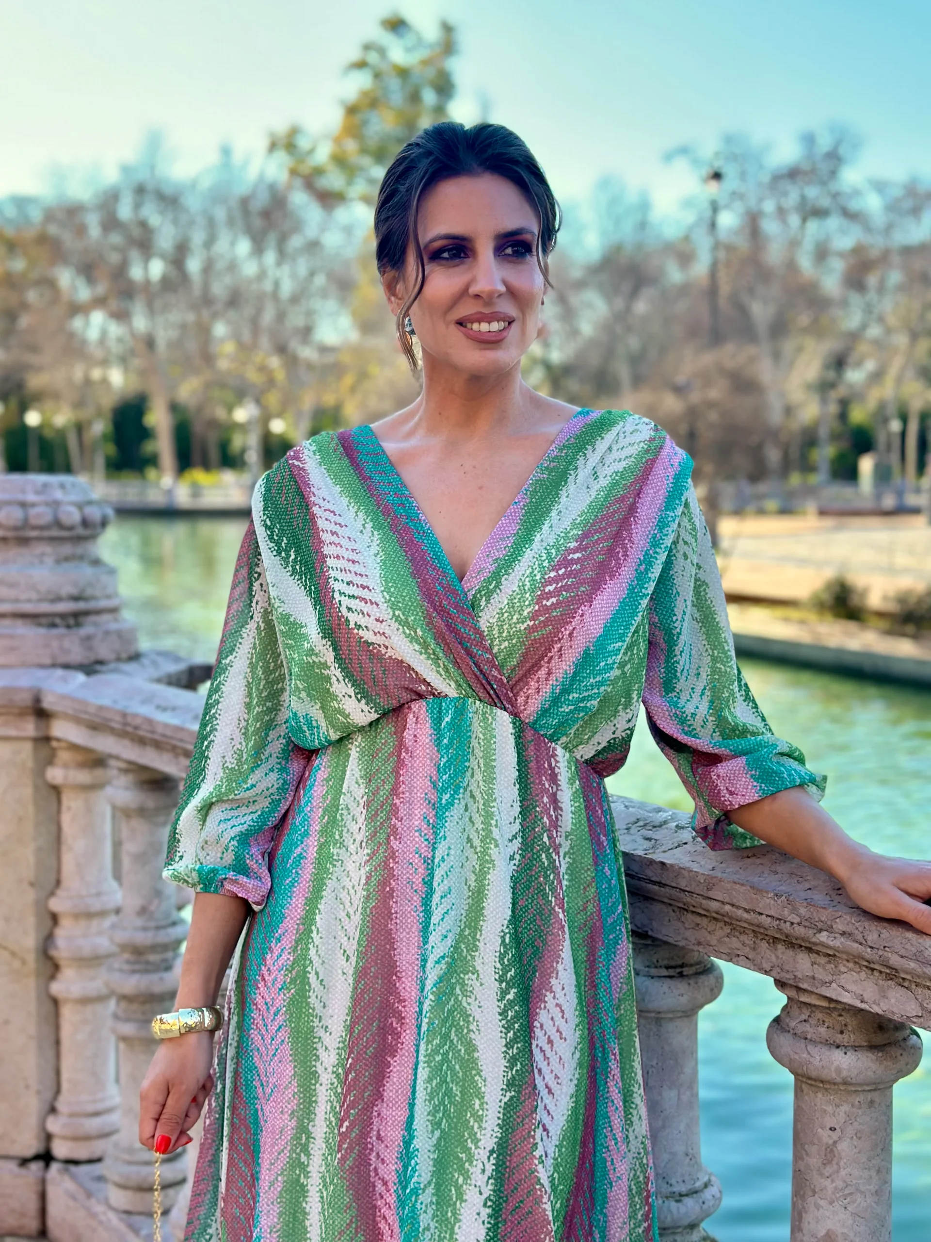 Vestido Rubí Verde - Imagen 5