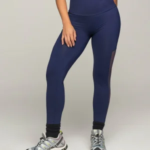 Legging deportivo con bolsillo lateral y detalles en tul