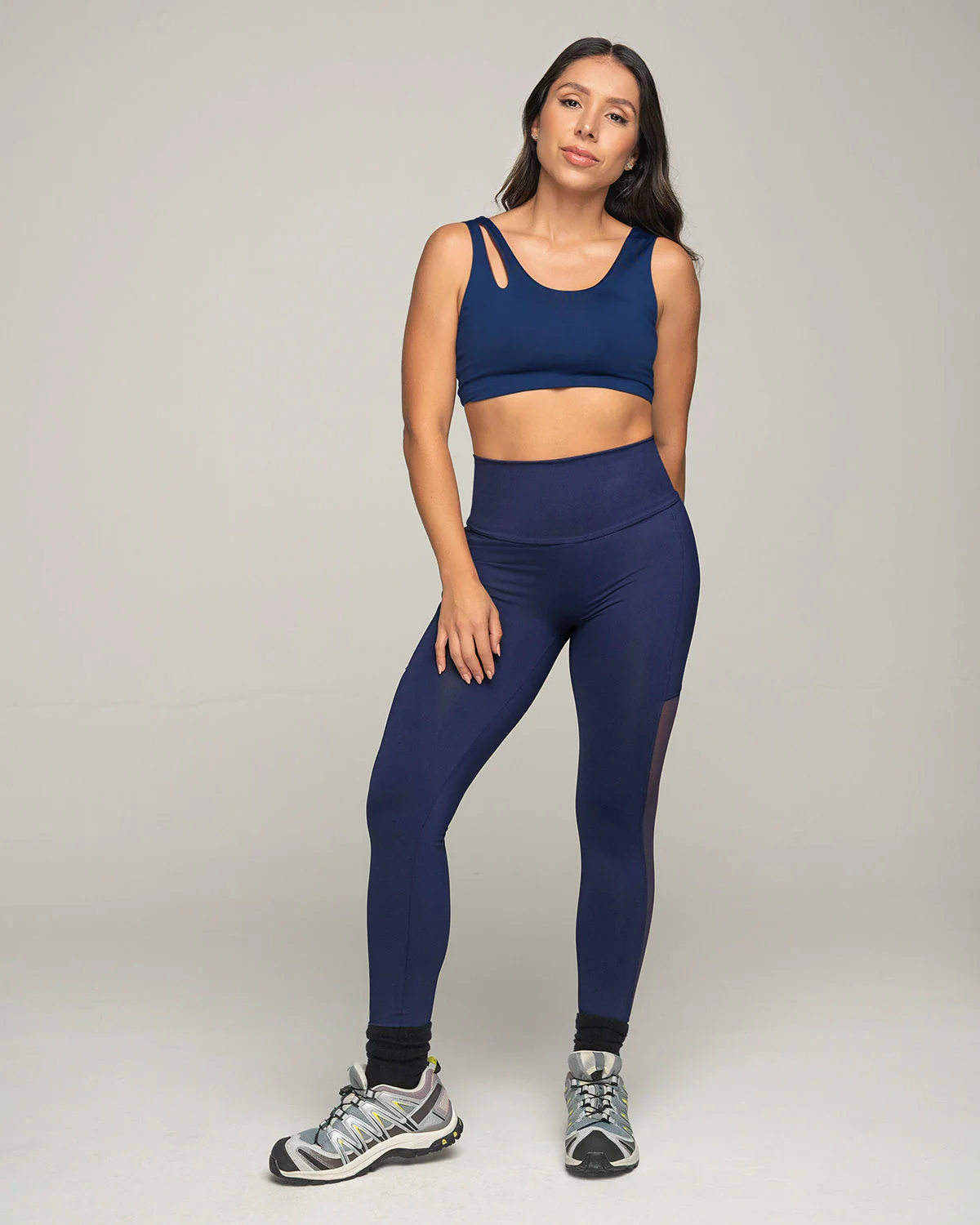Legging deportivo con bolsillo lateral y detalles en tul - Imagen 5