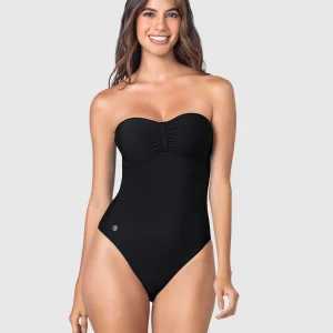 Traje de baño entero con espalda ajustable