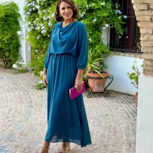 Vestido Miriam Petróleo