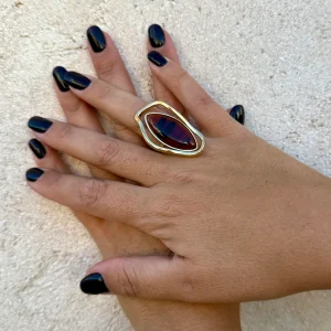 Anillo Sáhara Marrón