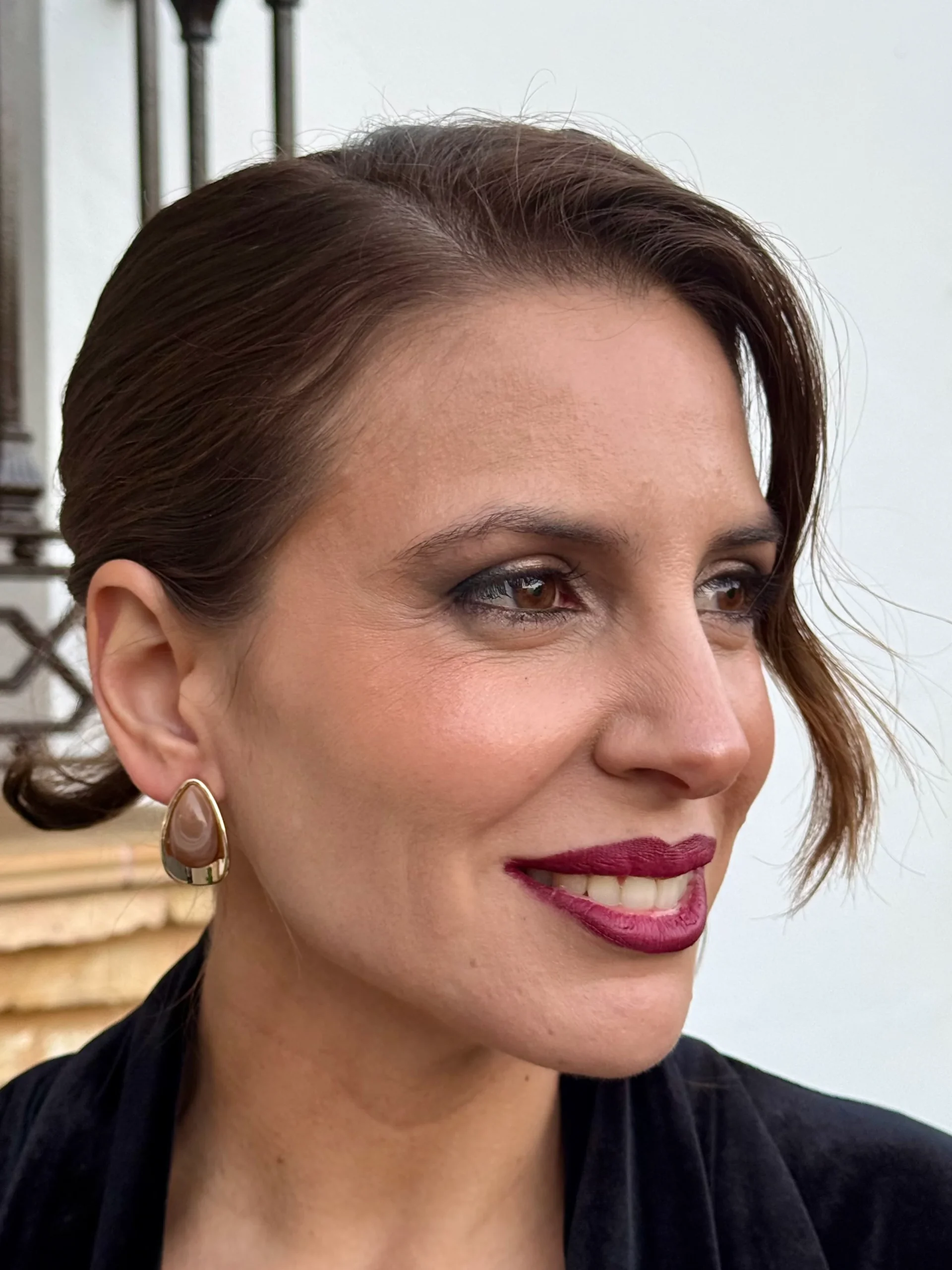 Pendientes Vera Marr贸n