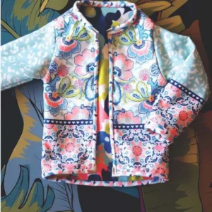 Chaqueta de paño Reversible Hindú PRINTS