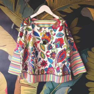 Buzo Evase Estampado Rainbow PRINTS