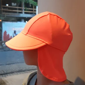 Gorro Legionario con Protección UV - Coral Fluo