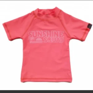 Remera con Protección UV Ocean 5 coral fluo