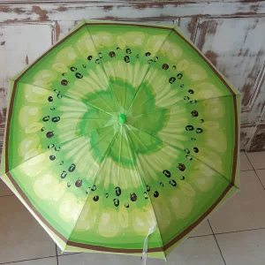 Paraguas Frutas kiwi con silbato - apertura automática