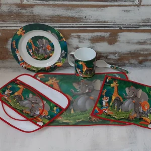 Set completo de jardín  6 piezas - Animales de la selva