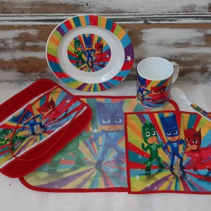 Set completo de jardín  6 piezas - Héroes en pijamas