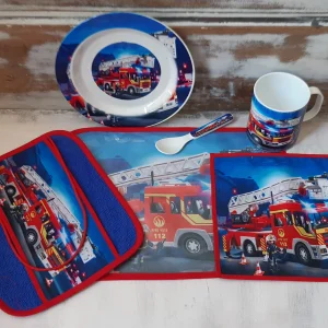 Set completo de jardín  6 piezas - Play Móvil Policía